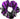 Flash Purple Hair Scrunchie
