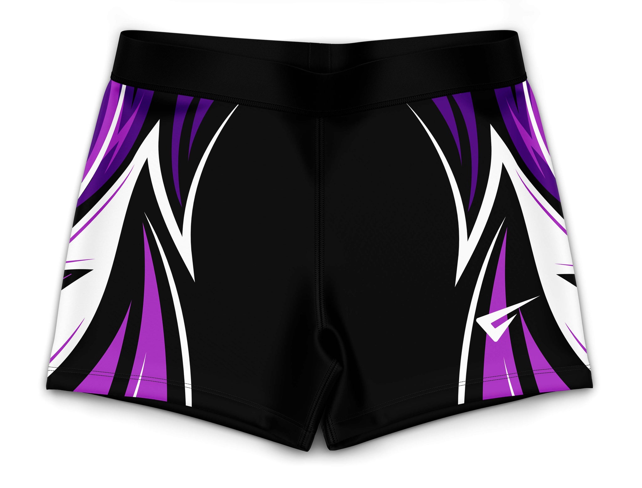 Flash Purple Gymnastics Activewear Girls Hipster Shorts
