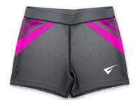 Flight Pink Gymnastics Activewear Girls Hipster Shorts