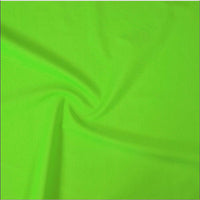 Zenvi Flourescent Apple Green Sleeveless Gymnastics Leotard for Girls