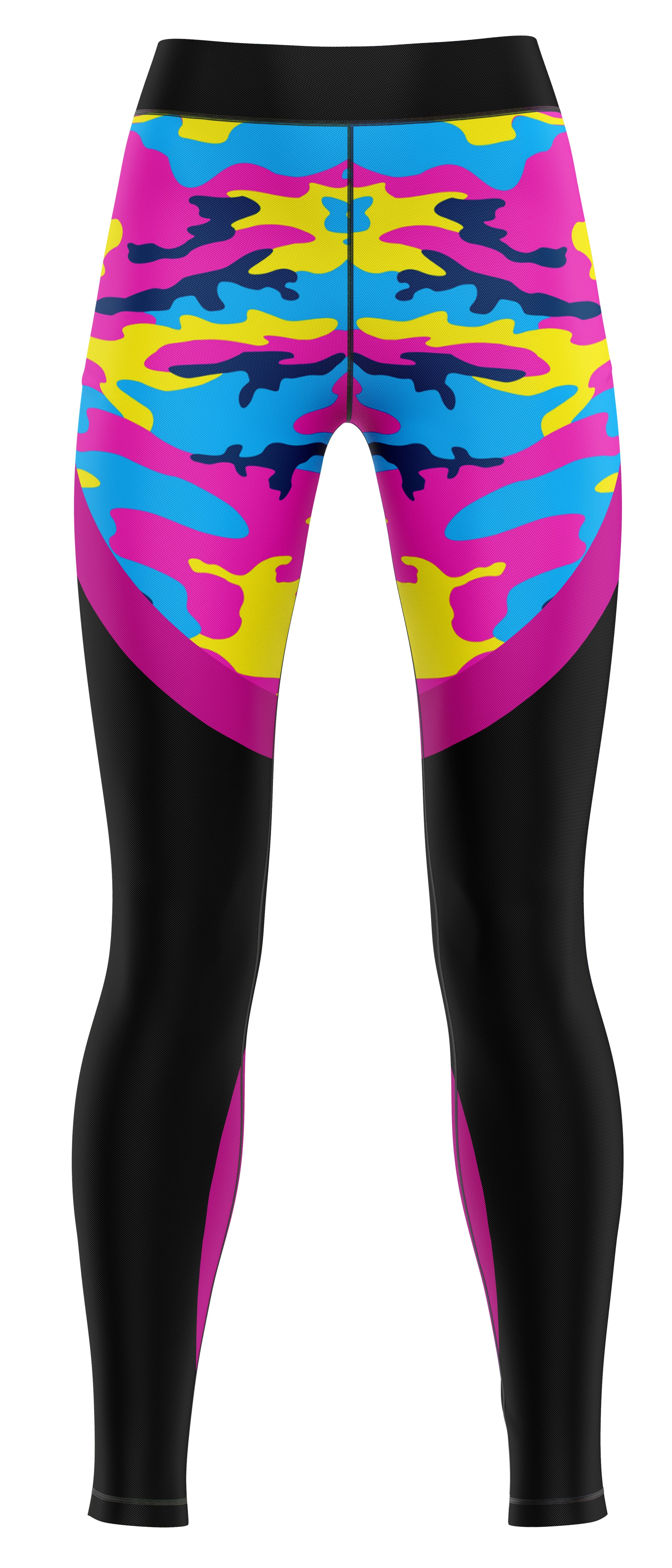 Funky Camo Gym Activewear Leggings