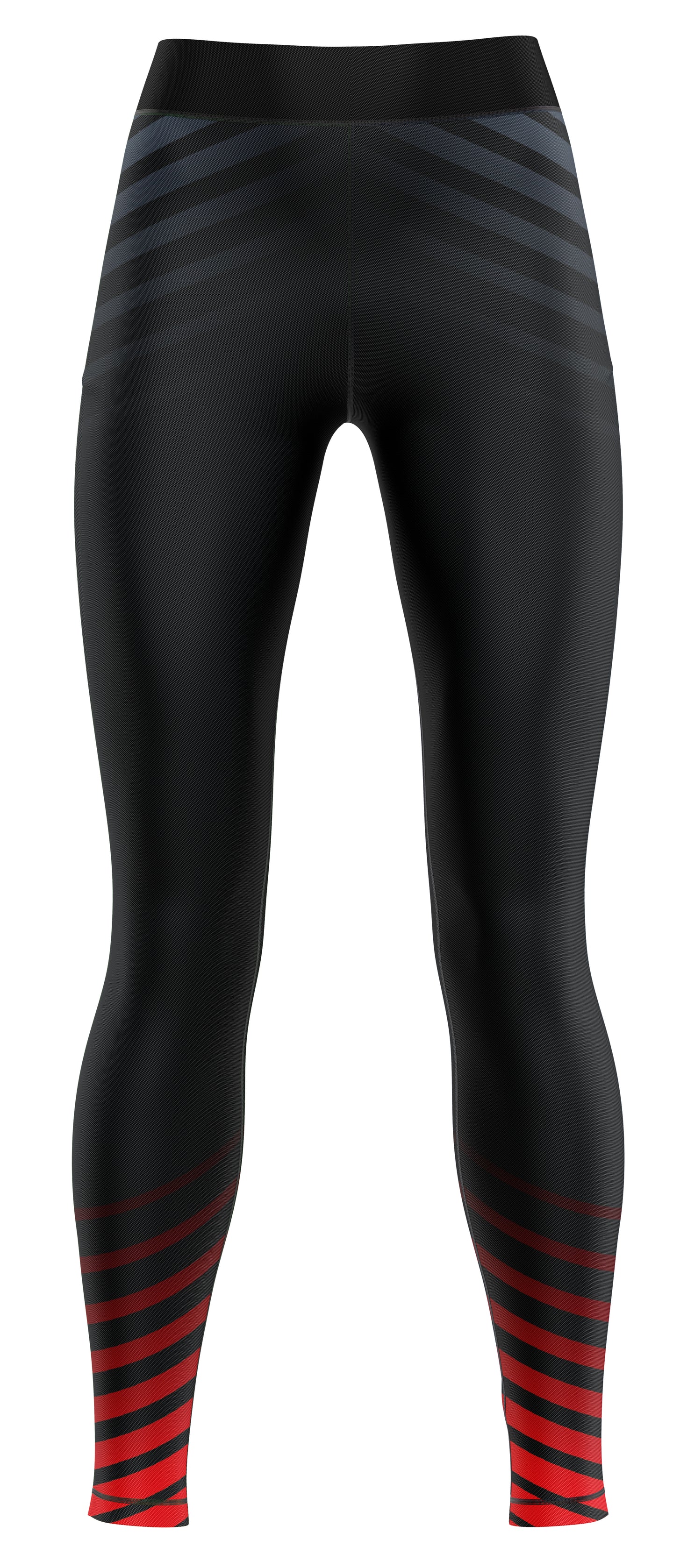 Blue activewear leggings in a solid colour suitable for gymnastics or dance