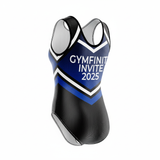 Gymfinity DE Invite 2025 Gymnastics Club Sleeveless Training Leotard For Girls