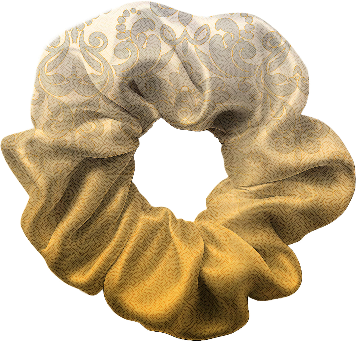 Grand Gold Hair Scrunchie