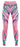 Pair of blue girls' activewear leggings on a plain background