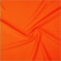 Zenvi Hot Orange Sleeveless Gymnastics Leotard for Girls