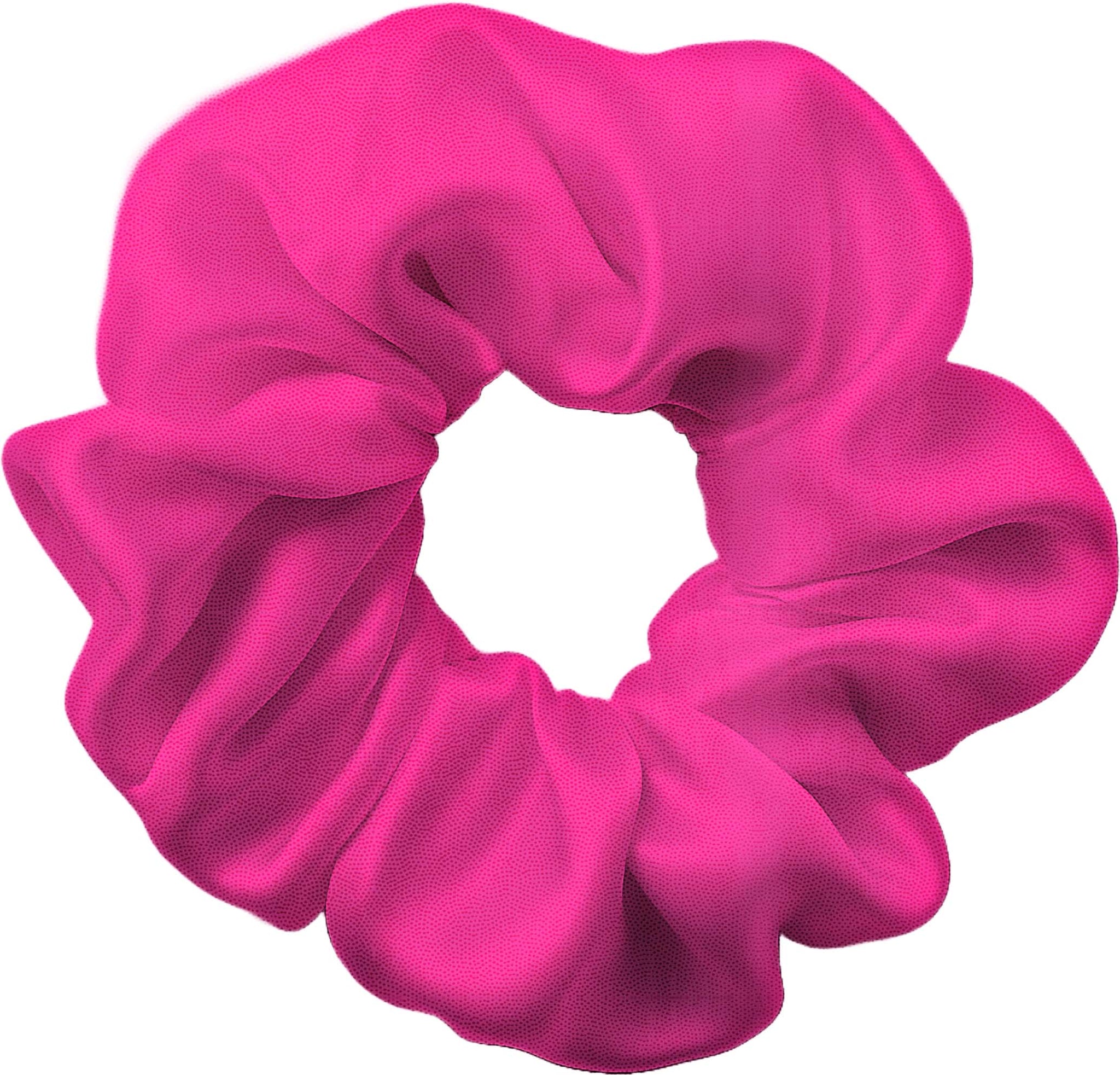 Hot Pink Mystique Hair Scrunchie