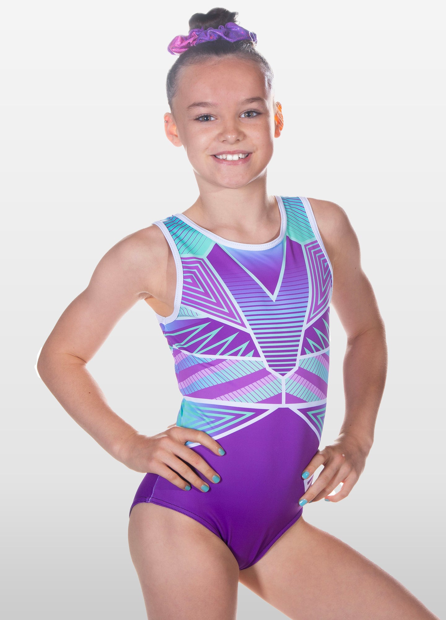 Hydra Sleeveless Gymnastics Leotard
