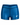 Ocean Blue Mystique Foil Shiny Girls' Gym Shorts