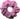 Impulse Pink Hair Scrunchie