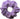 Impulse Purple Hair Scrunchie