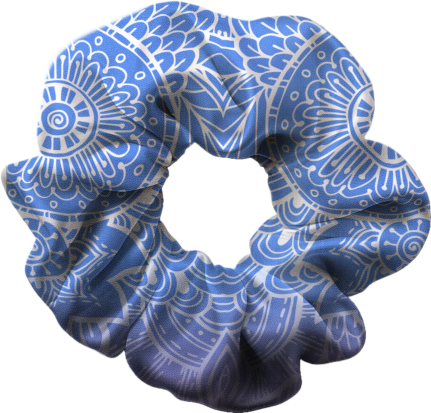 Impulse Blue Hair Scrunchie