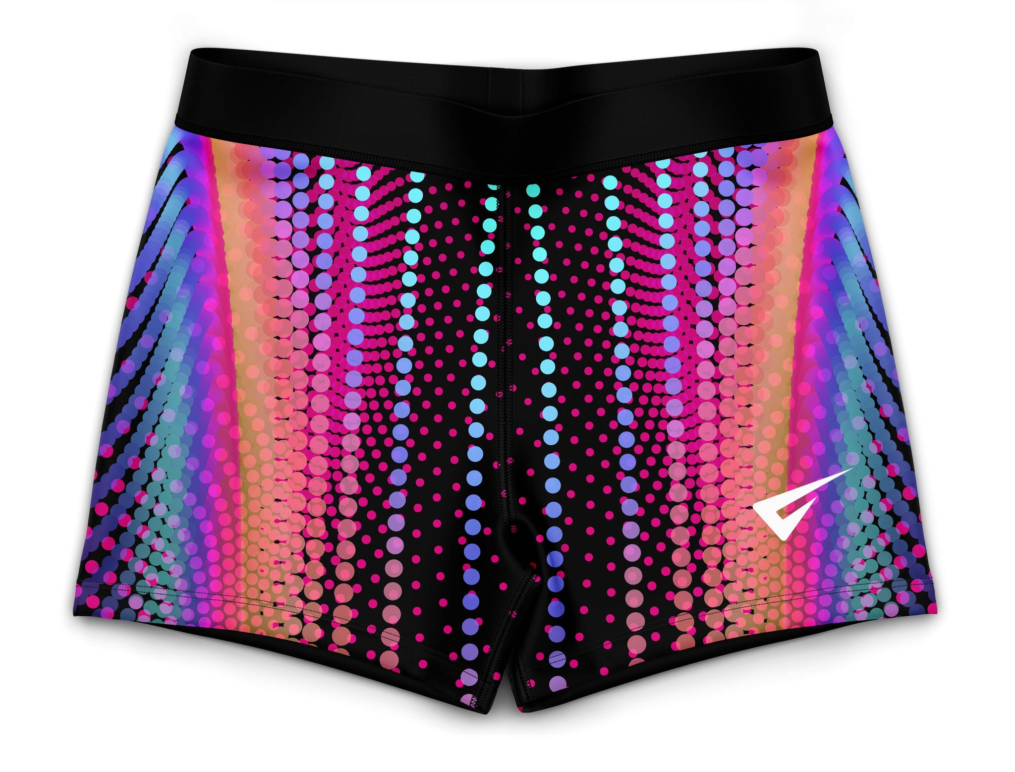 Io Gymnastics Activewear Girls Hipster Shorts