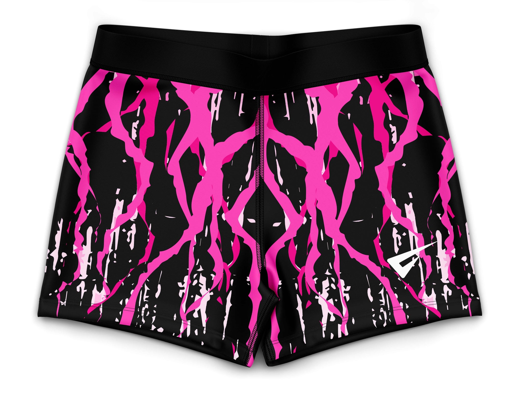 Iridescent Gymnastics Activewear Girls Hipster Shorts