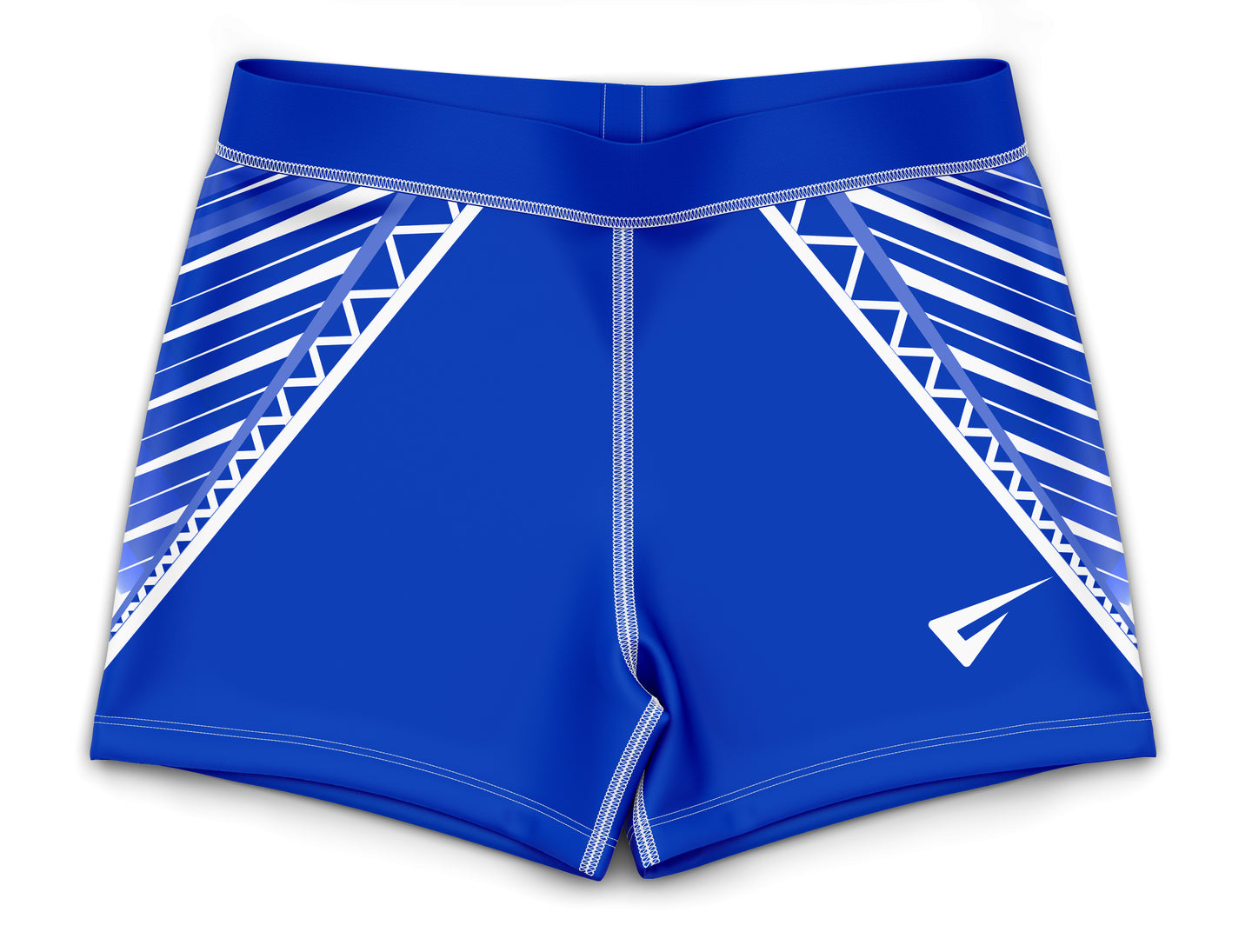 Isla Blue Gymnastics Activewear Girls Hipster Shorts