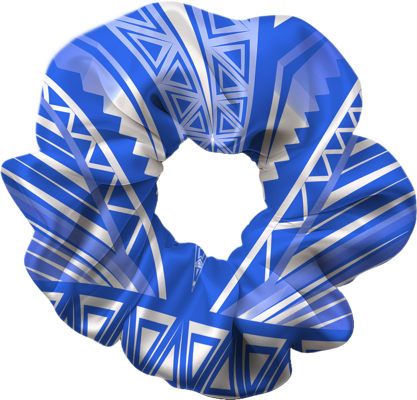 Isla Blue Hair Scrunchie