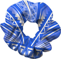 Isla Blue Hair Scrunchie