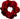 Isla Red n Black Competition Hair Scrunchie