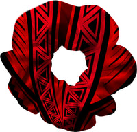 Isla Red n Black Competition Hair Scrunchie