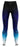 Blue athletic leggings suitable for gymnastics and dance, studio-ready activewear