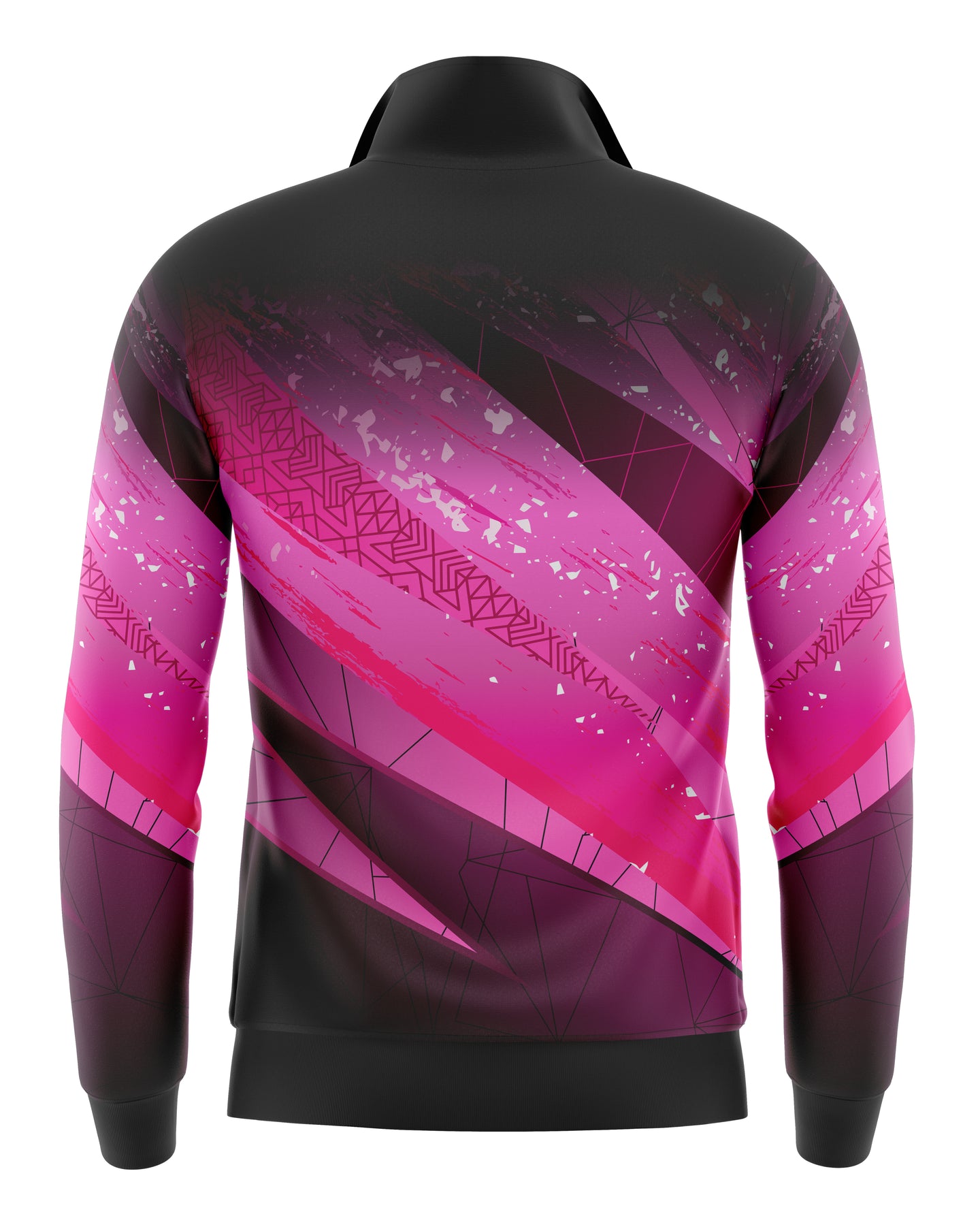 Kiki Pink Personalised Tracksuit Warm Up Jacket