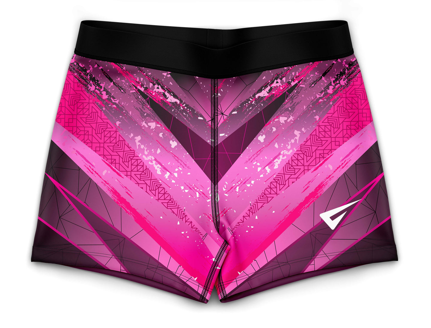 Kiki Pink Gymnastics Activewear Girls Hipster Shorts