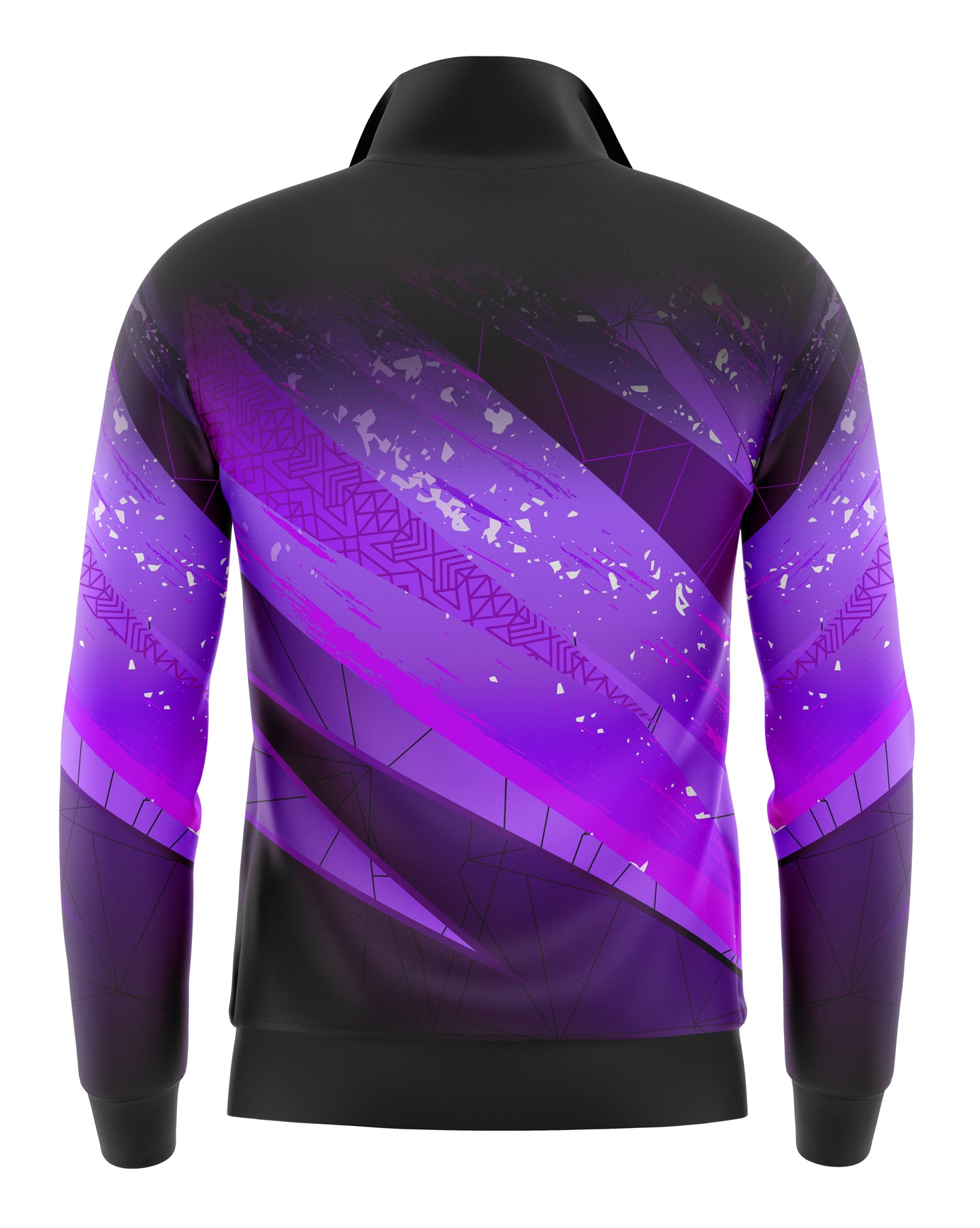Kiki Purple Personalised Tracksuit Warm Up Jacket