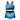 Kiki Blue Crop Top and Shorts Activewear Set
