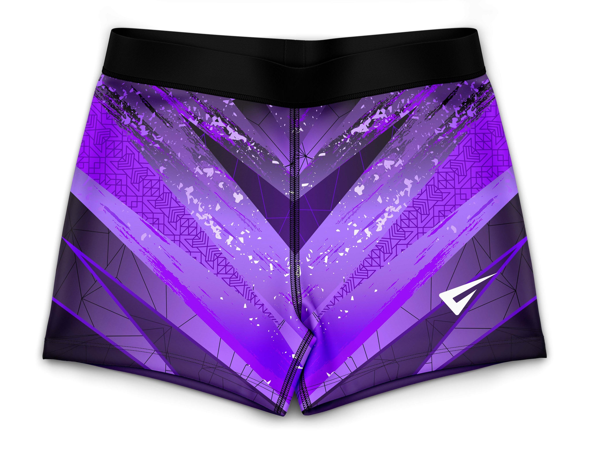 Kiki Purple Girls Gymnastics Gym Shorts