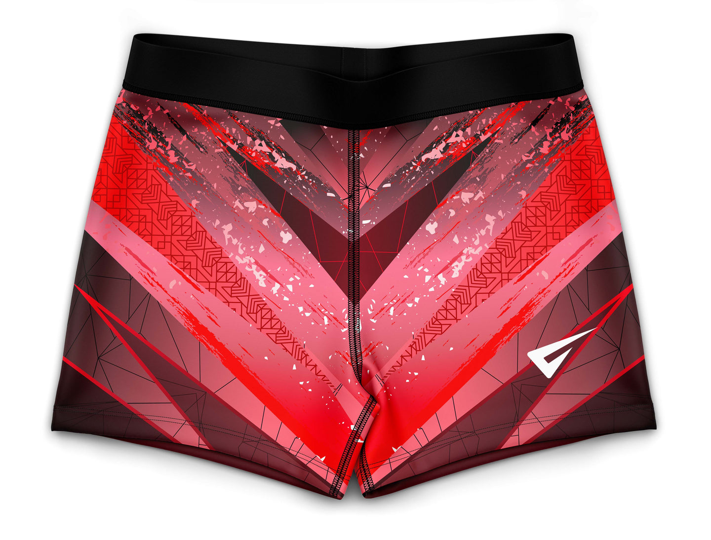 Kiki Red Girls Gymnastics Gym Shorts