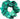 Kiki Turquoise Hair Scrunchie
