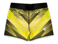 Kiki Yellow Girls Gymnastics Gym Shorts
