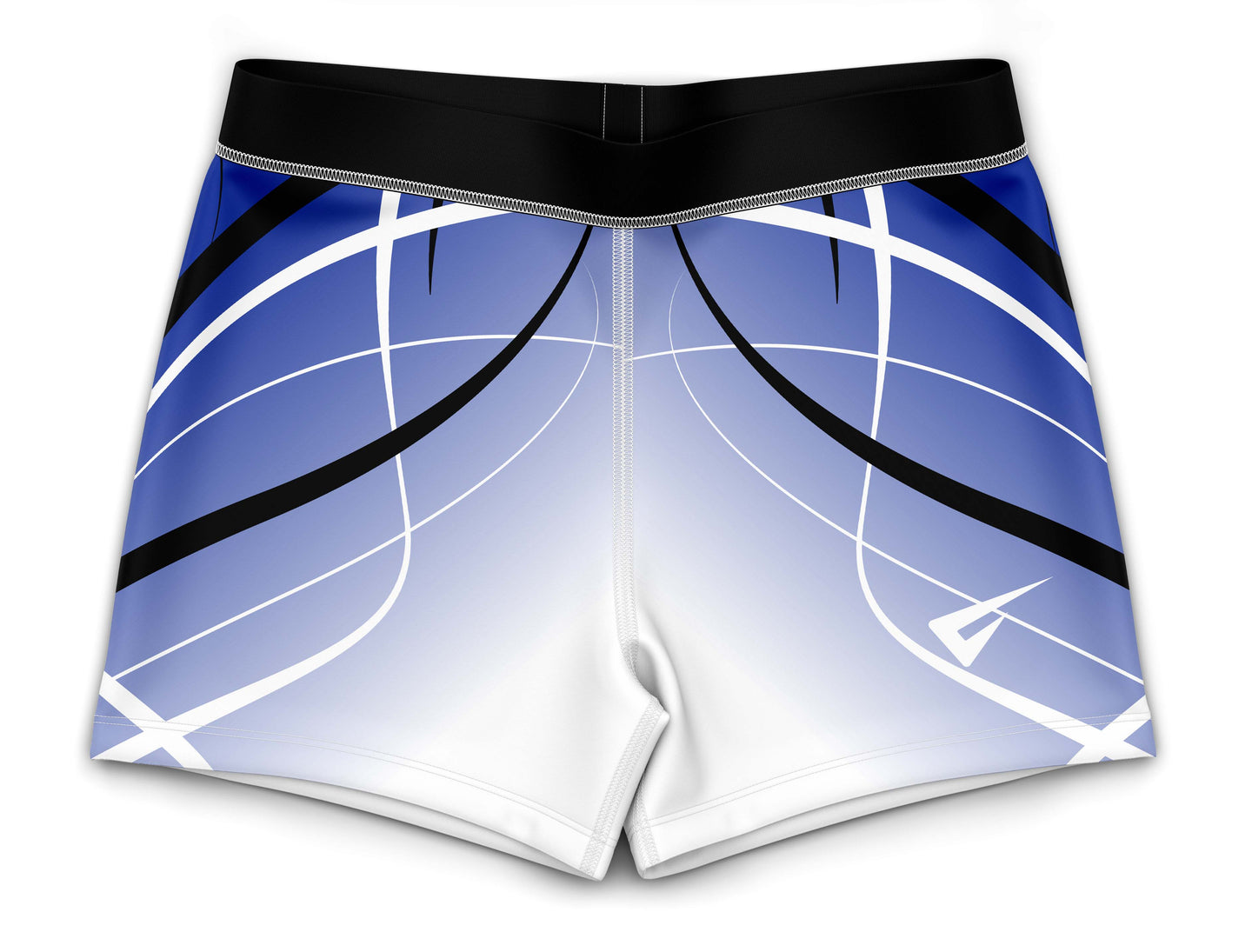 Lapetus Blue Gymnastics Activewear Girls Hipster Shorts