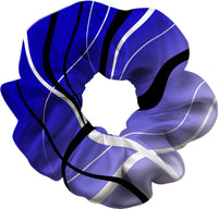 Lapetus Blue Hair Scrunchie