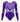 Leaps and Bounds Vida Purple Competition Long Sleeve Girls Gymnastics Leotard