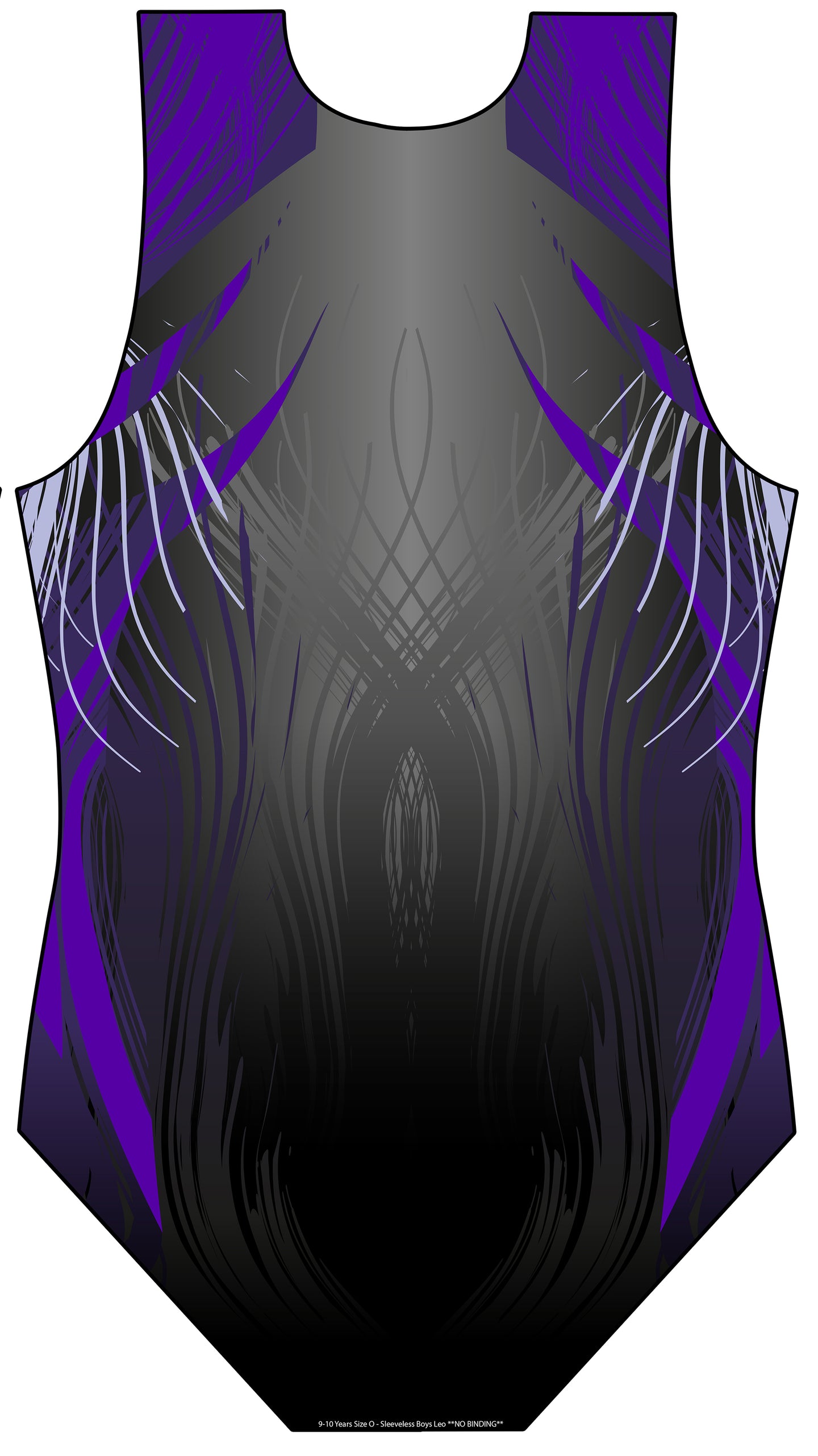 Leaps and Bounds Sleeveless Club Uniform Leotard for Boys and Men