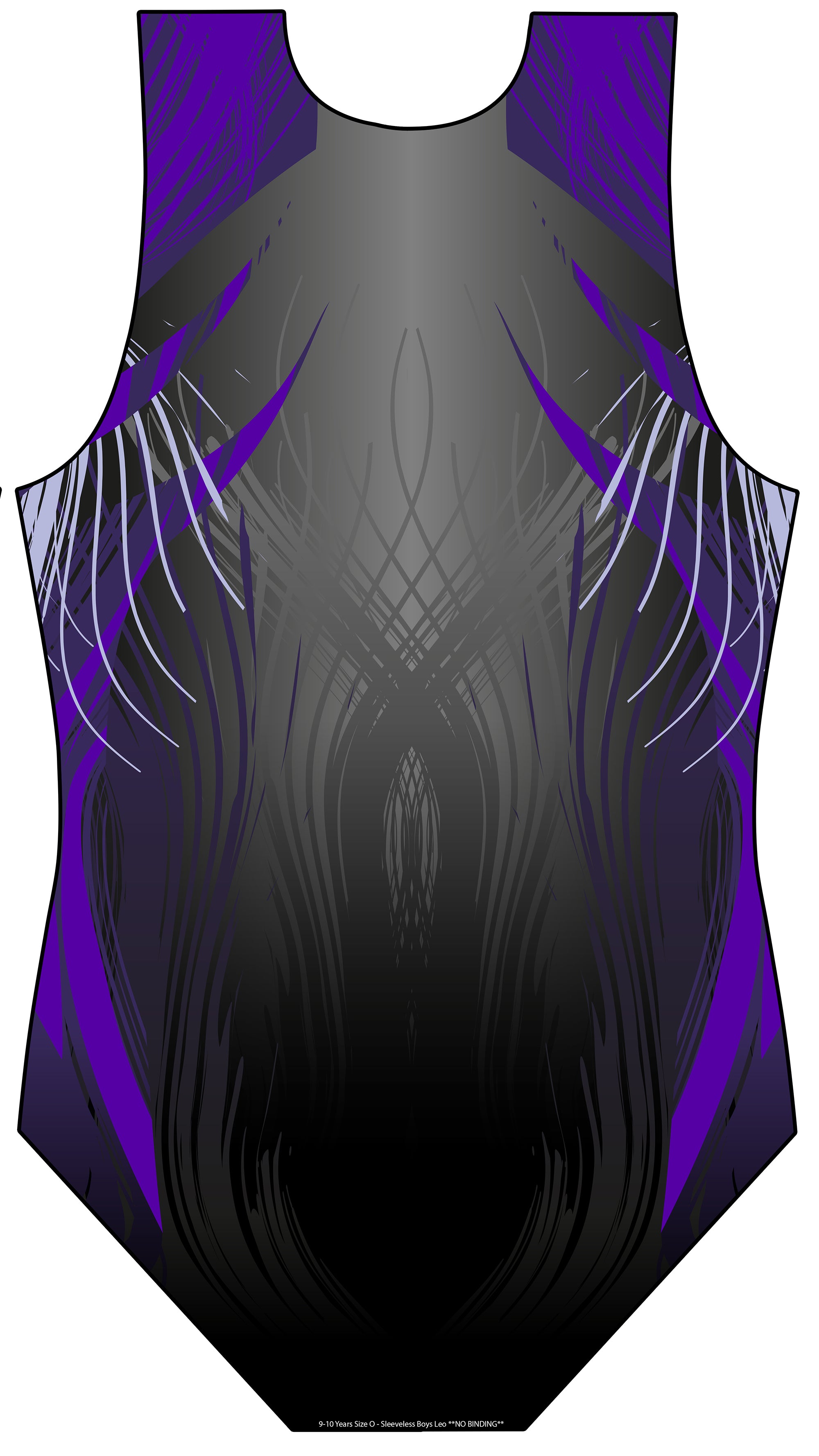 Leaps and Bounds Sleeveless Club Uniform Leotard for Boys and Men
