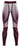 Pair of blue athletic leggings suitable for dance and gymnastics training