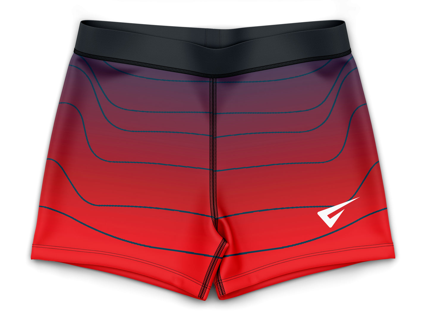 Lustre Gymnastics Activewear Girls Hipster Shorts
