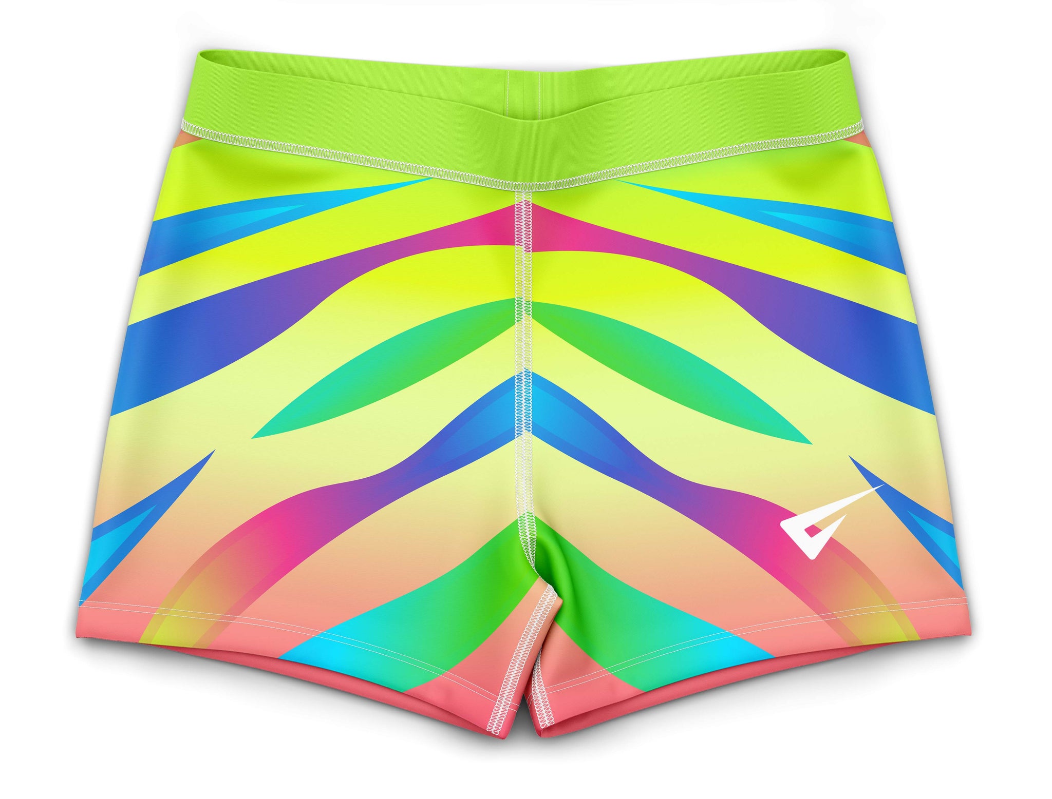 Luz Gymnastics Activewear Girls Hipster Shorts