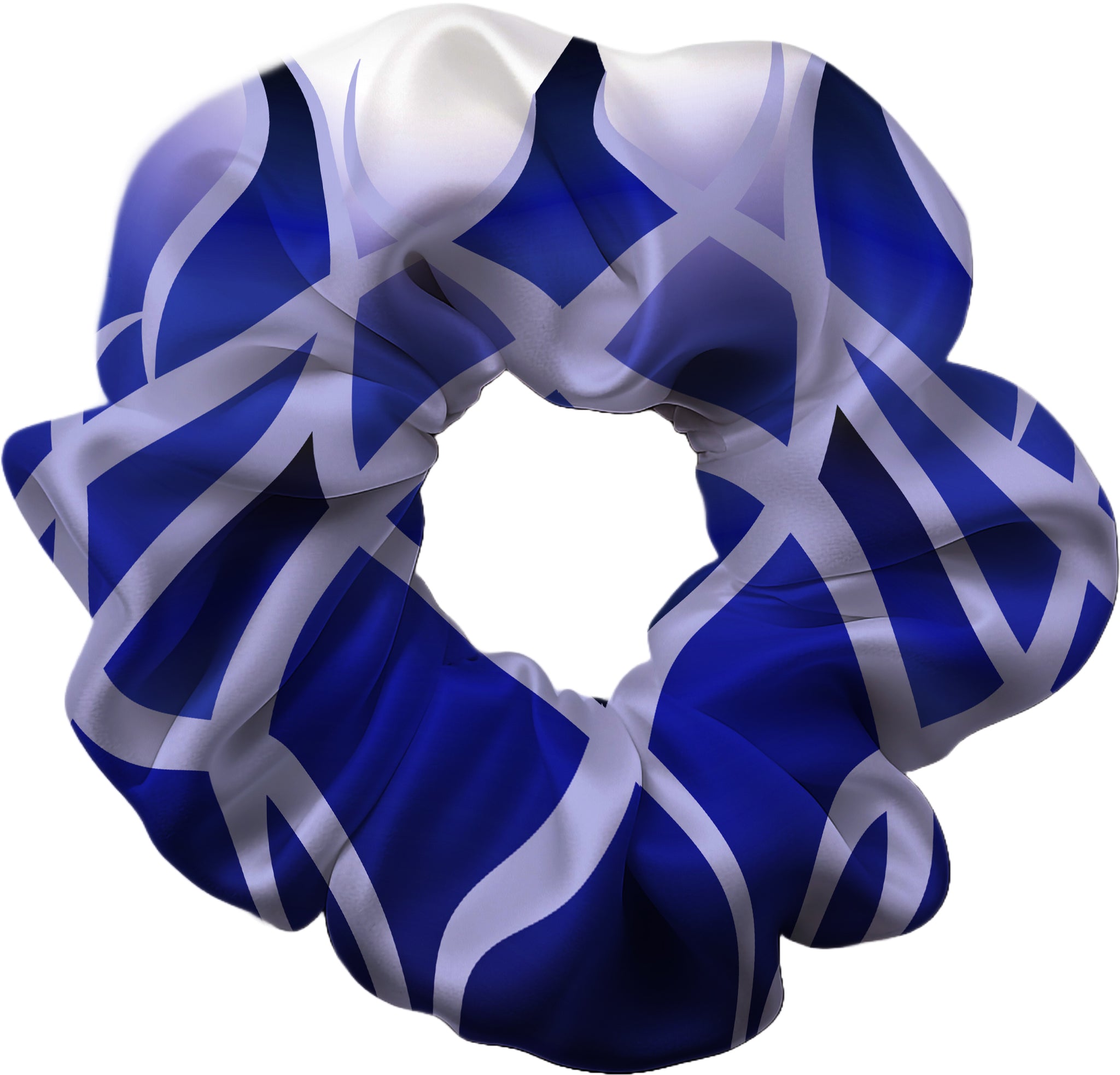 Medea Blue Hair Scrunchie