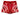 Medea Red Gymnastics Activewear Girls Hipster Shorts