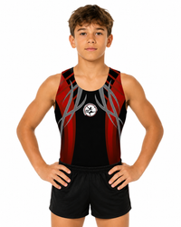 Mickleover Gymnastics Club Sleeveless Leotard for Boys & Men