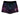 Mimas Black Gymnastics Activewear Girls Hipster Shorts