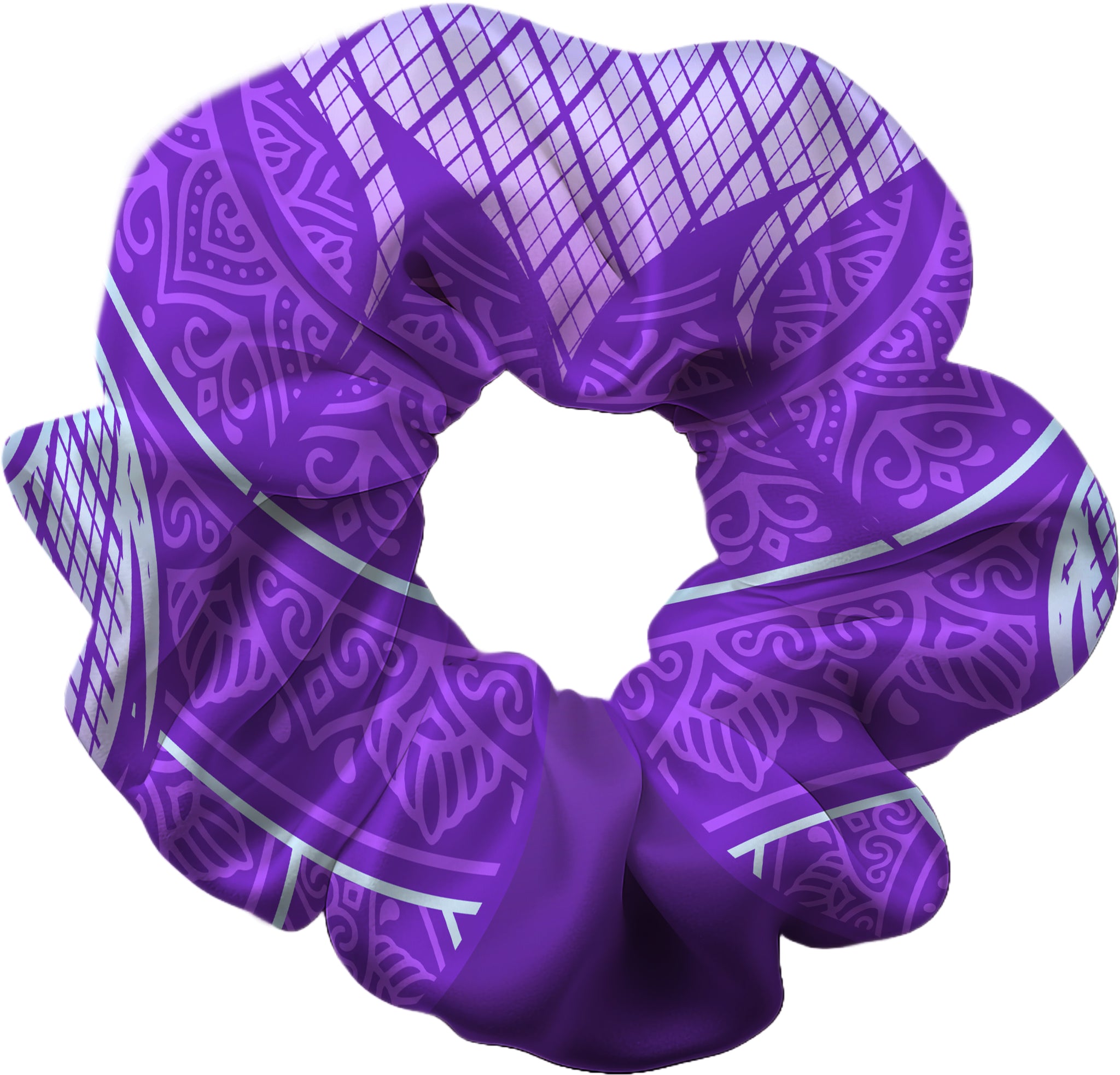 Namaste Purple Hair Scrunchie