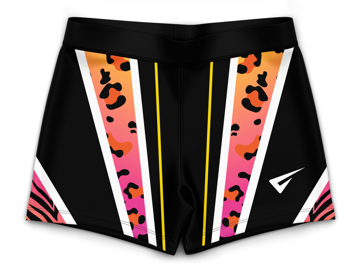 Neon Jungle Gymnastics Activewear Girls Hipster Shorts