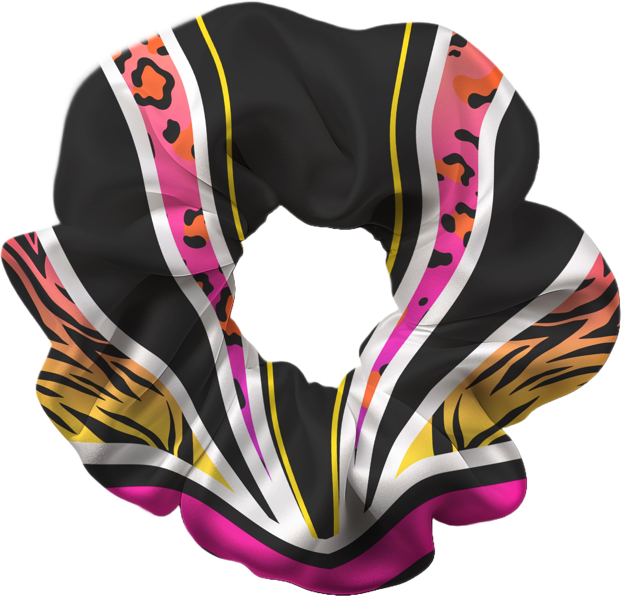 Neon Jungle Hair Scrunchie