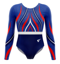 Nexus Competition Long Sleeve Girls Gymnastics Leotard