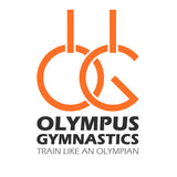 Olympus Gymnastics Andromeda Orange Sleeveless Girls Gymnastics Leotard