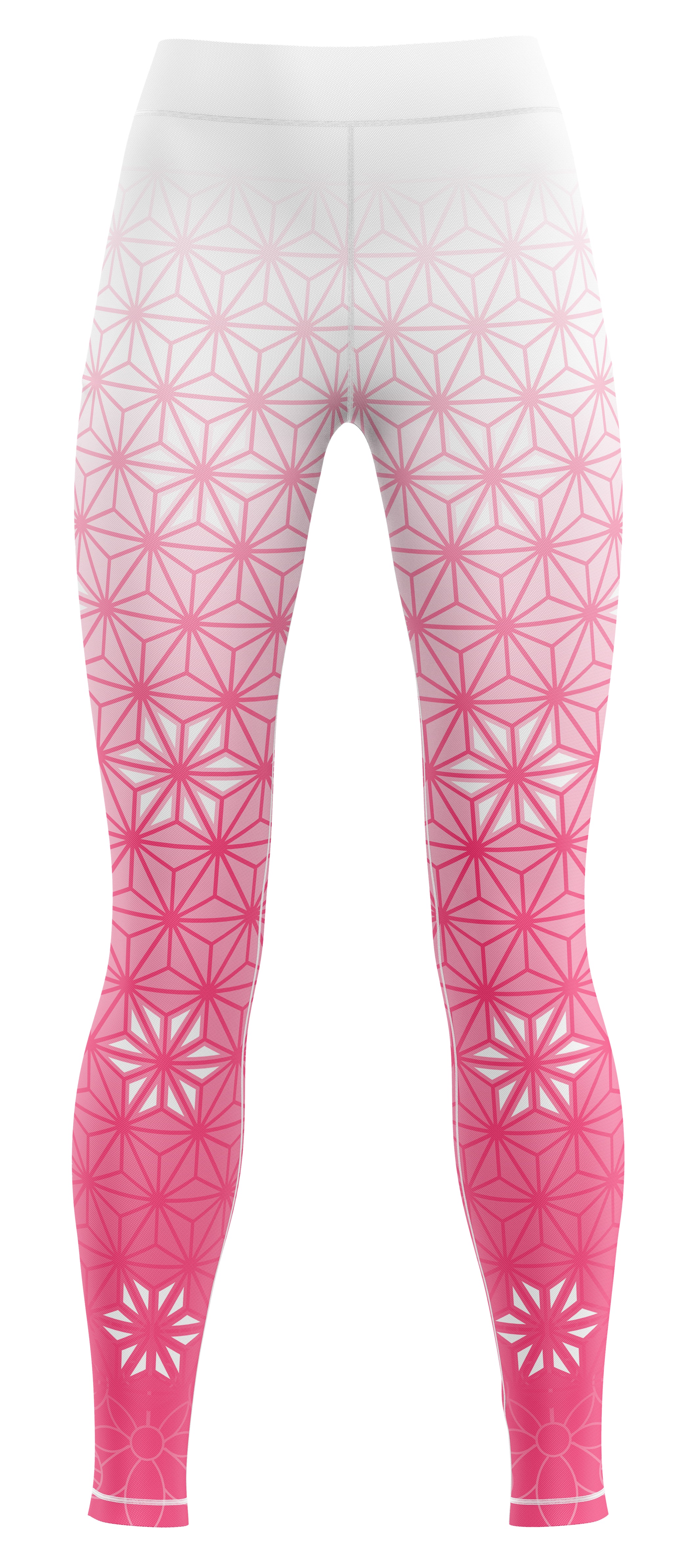 Blue athletic leggings suitable for gymnastics, dance and general training